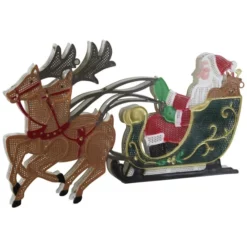 KONSTSMIDE LED-Fensterbild, Rentier, Kunststoff, Weiß/rot/braun/grün -Leuchten Verkaufsladen unnamed file 6776