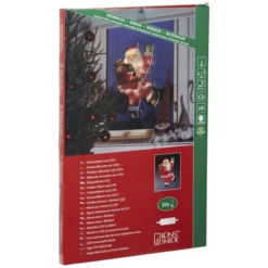 KONSTSMIDE LED-Fensterbild, Weihnachtsmann, Kunststoff, Weiß/rot/schwarz/grün -Leuchten Verkaufsladen unnamed file 6779