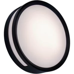 LUTEC LED-Außenwandleuchte »Rola«, Mattschwarz, Inkl. Leuchtmittel, Breite: 18,3 Cm