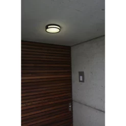 LUTEC LED-Außenwandleuchte »Rola«, Mattschwarz, Inkl. Leuchtmittel, Breite: 18,3 Cm -Leuchten Verkaufsladen unnamed file 7056