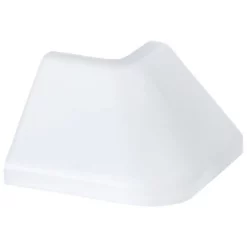 PAULMANN Außenecke »Delta«, BxHxL: 3,5 X 2,1 X 3,5cm, Satin