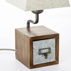 BRILLIANT Tischleuchte »CASKET«, E27, Höhe: 34 Cm -Leuchten Verkaufsladen unnamed file 7219