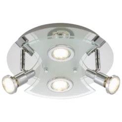 BRILONER LED-Deckenleuchte »Splash«, GU10, Inkl. Leuchtmittel In Warmweiß