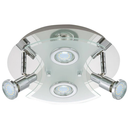 BRILONER LED-Deckenleuchte »Splash«, GU10, Inkl. Leuchtmittel In Warmweiß 2 BRILONER LED-Deckenleuchte »Splash«, GU10, Inkl. Leuchtmittel In Warmweiß – Bild 2