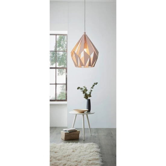 EGLO Pendelleuchte »CARLTON-P«, E27, Ohne Leuchtmittel 2 EGLO Pendelleuchte »CARLTON-P«, E27, Ohne Leuchtmittel – Bild 2