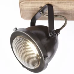 BRILLIANT Spotbalken »Carmen Wood«, E27, Ohne Leuchtmittel -Leuchten Verkaufsladen unnamed file 7451