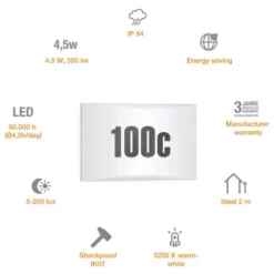 STEINEL Außenleuchte »LN 1 LED«, 4,9 W -Leuchten Verkaufsladen unnamed file 7581