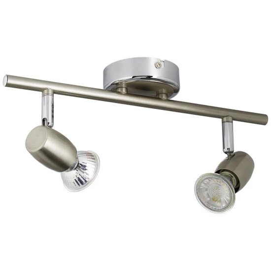 BRILLIANT LED-Deckenleuchte »Wesley«, GU10, Inkl. Leuchtmittel In Warmweiß 1 BRILLIANT LED-Deckenleuchte »Wesley«, GU10, Inkl. Leuchtmittel In Warmweiß