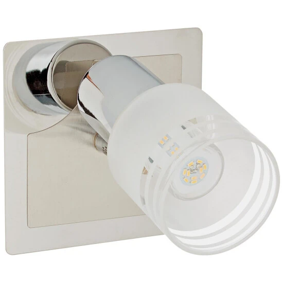 BRILLIANT LED-Wandleuchte »Lea«, E14, Inkl. Leuchtmittel In Warmweiß 1 BRILLIANT LED-Wandleuchte »Lea«, E14, Inkl. Leuchtmittel In Warmweiß