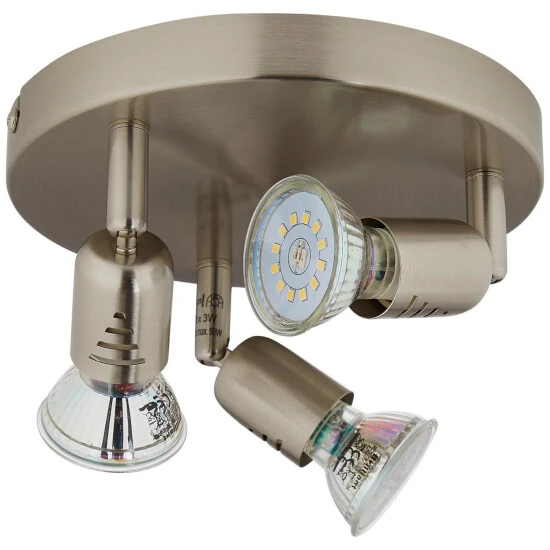 BRILLIANT LED-Rondellleuchte »Loona«, GU10, Inkl. Leuchtmittel In Warmweiß 1 BRILLIANT LED-Rondellleuchte »Loona«, GU10, Inkl. Leuchtmittel In Warmweiß