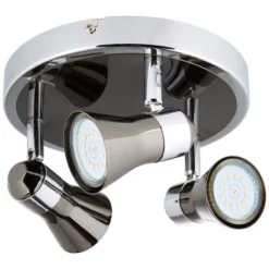 BRILLIANT LED-Rondellleuchte »Jupp«, GU10, Inkl. Leuchtmittel In Warmweiß