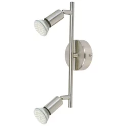 GLOBO Strahler »MATRIX«, Nickelfarben, Inkl. Leuchtmittel, Breite: 32 Cm