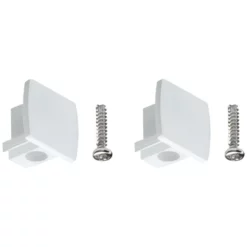 PAULMANN Endkappe, BxHxL: 1,3 X 1,8 X 2,1cm, Weiß