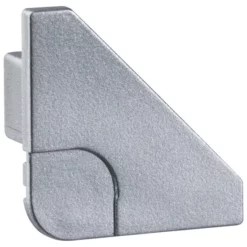 PAULMANN Endkappe »Delta-Profil«, BxHxL: 0,8 X 2 X 2cm, Aluminiumfarben