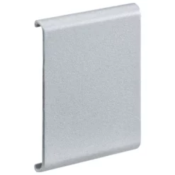 PAULMANN Profilabdeckung »Duo«, BxHxL: 3,5 X 4,2 X 5cm, Aluminiumfarben