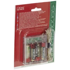 KONSTSMIDE LED-Lichterkette, Warmweiß, Batteriebetrieb, Kabellänge: 0,5 M, Inkl. Batterien -Leuchten Verkaufsladen unnamed file 7792