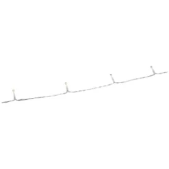 KONSTSMIDE LED-Lichterkette, Warmweiß, Batteriebetrieb, Kabellänge: 0,5 M, Inkl. Batterien