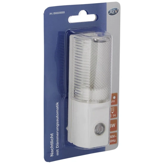 REV Nachtlicht Mit Dämmerungsautomatik Weiß 5 W 4 X 11 X 7 Cm 2 REV Nachtlicht Mit Dämmerungsautomatik Weiß 5 W 4 X 11 X 7 Cm – Bild 2