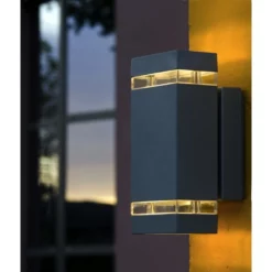 LUTEC Außenwandleuchte »Focus«, Aluminiumguss, Anthrazit -Leuchten Verkaufsladen unnamed file 789