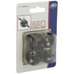 REV Fassung, Kunststoff, E10, Schwarz -Leuchten Verkaufsladen unnamed file 7963