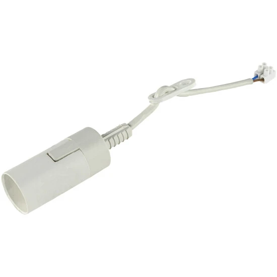 REV Fassung, Kunststoff, E14, Weiß 2 REV Fassung, Kunststoff, E14, Weiß – Bild 2