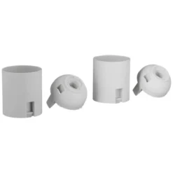 REV Fassung, Kunststoff, E27, Weiß