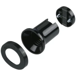 REV Fassung, 1-fach, Kunststoff, E27, Schwarz -Leuchten Verkaufsladen unnamed file 8021