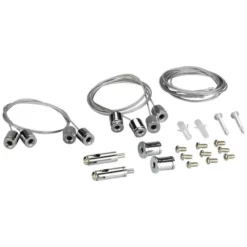 TELEFUNKEN Seilabhängung, Metall, Silberfarben