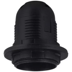 KOPP Fassung, Kunststoff, E27, Schwarz