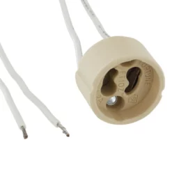 REV Fassung, Kunststoff, GU10, Weiß