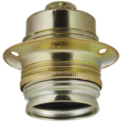 KOPP Fassung, Messing, E27, Goldfarben