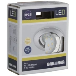 BRILONER LED-Einbauleuchte »ATTACH«, Inkl. Leuchtmittel In Warmweiß -Leuchten Verkaufsladen unnamed file 8178
