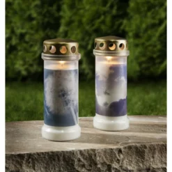 Bolsius Grablicht »Nr. 6 Pusteblume «