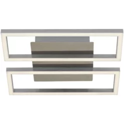 BRILONER LED-Deckenleuchte »FRAME«, Dimmbar, Inkl. Leuchtmittel In Warmweiß/neutralweiß