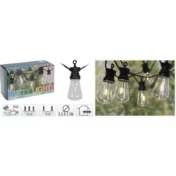 LED-Lichterkette, Warmweiß, Kabellänge: 300 M