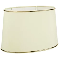 Various Lampenschirm, Gold | Creme, 15x25 Cm