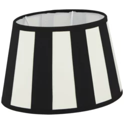 Various Lampenschirm, Schwarz | Creme