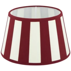 Various Lampenschirm, Rot | Creme, 20 Cm