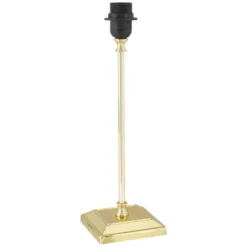 Various Lampenfuß, E27, Messing, 40 W