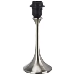 Various Lampenfuß, E27, Silber, 40 W