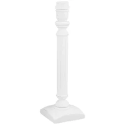 Various Lampenfuß, Athena, E27, Weiß, 60 W