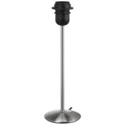 Various Lampenfuß, Universal, E27, Silber, 40 W