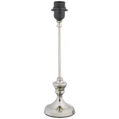 Various Lampenfuß, E27, Silber, 40 W