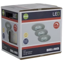 BRILONER LED-Einbauleuchte »ATTACH«, Inkl. Leuchtmittel In Warmweiß -Leuchten Verkaufsladen unnamed file 841