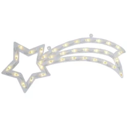 KONSTSMIDE Dekoleuchte, Komet, Höhe: 22 Cm, Netz, Weiß