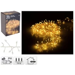 Lichterkette, 720 Lichter, Warmweiß