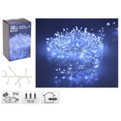 Lichterkette, 240 Lichter, Weiß