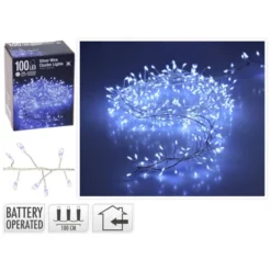 Lichterkette, 100 Lichter, Weiß