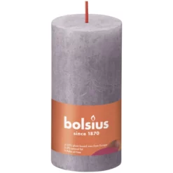 Bolsius Stumpenkerze »Shine-Collection«, Lavendel, 8 Stück