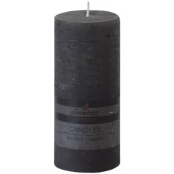 Steinhart Kerze »Raureif«, Anthrazit, Rustikal/einfarbig, 1 Stück